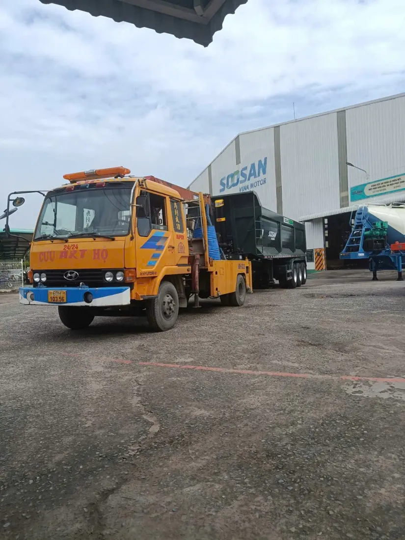 Xe cứu hộ chuyên dụng cho xe tải tại Hóc Môn và khu vực lân cận