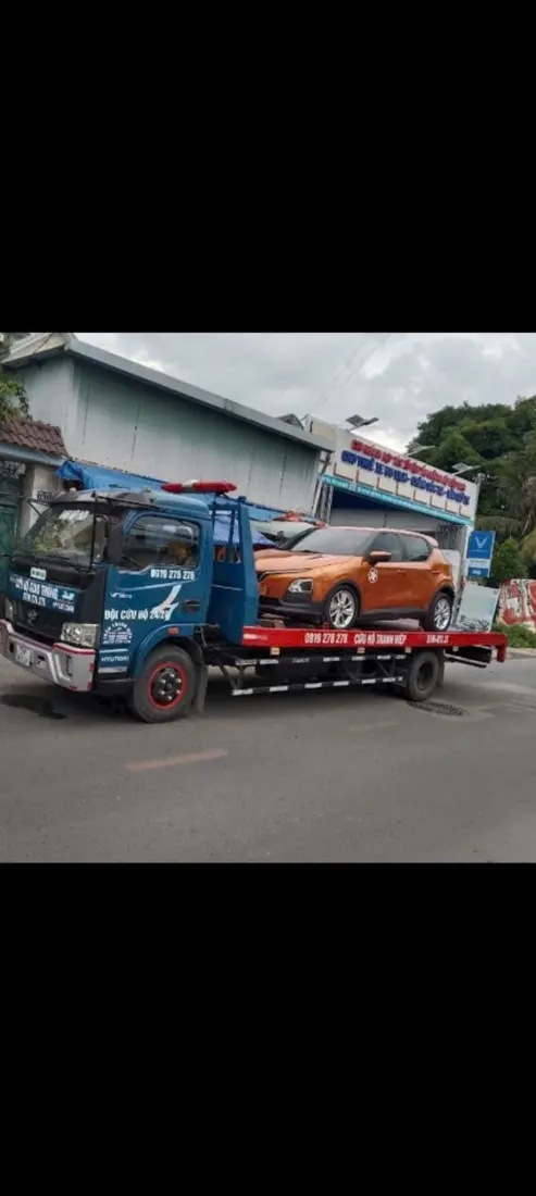 Cứu hộ ô tô xe tải trong tình huống thực tế